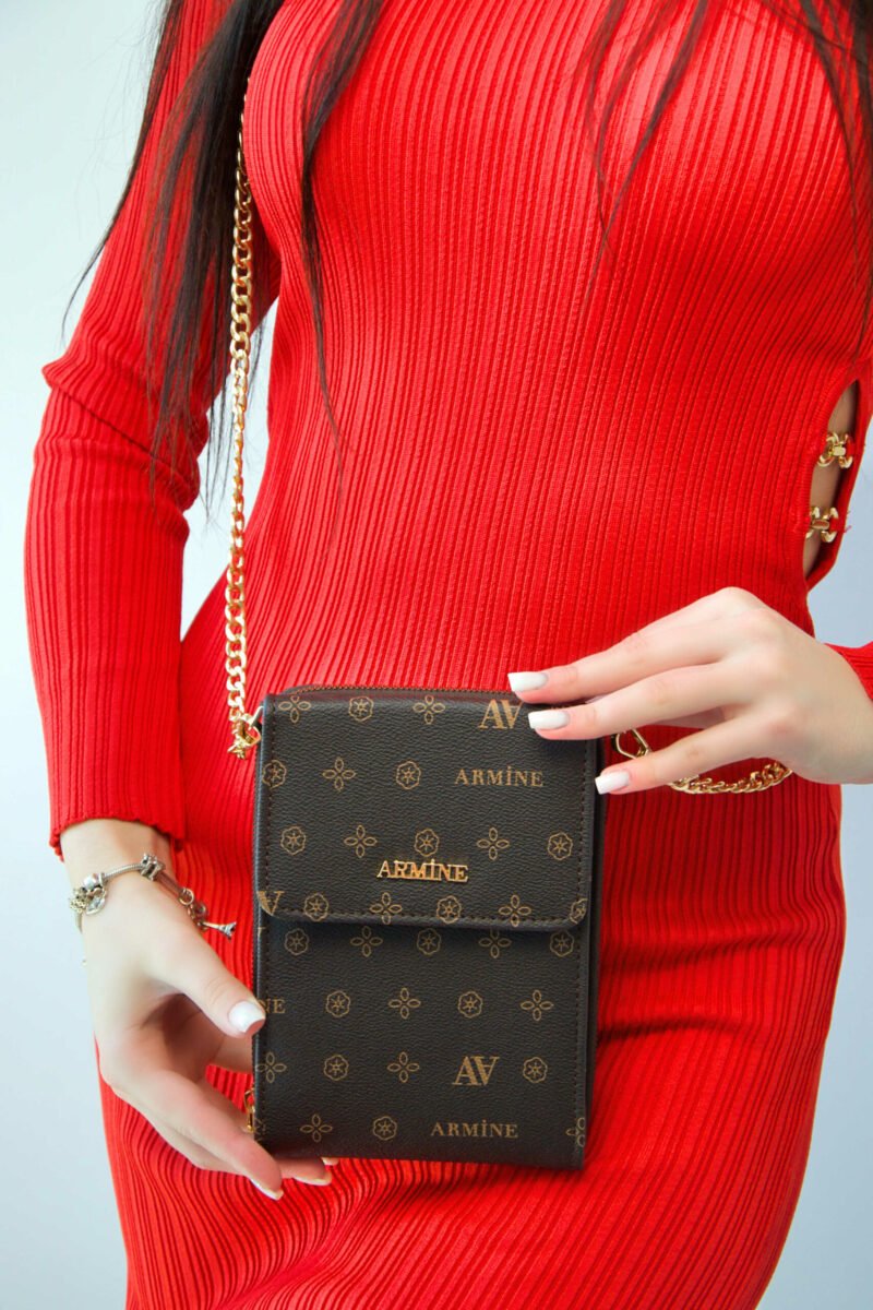 Originele Armine mini – damestas Bruin mini damestas bruin