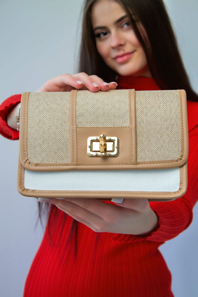 Originele Aron Atelier damestas – schoudertas Sienna Powder Damestas