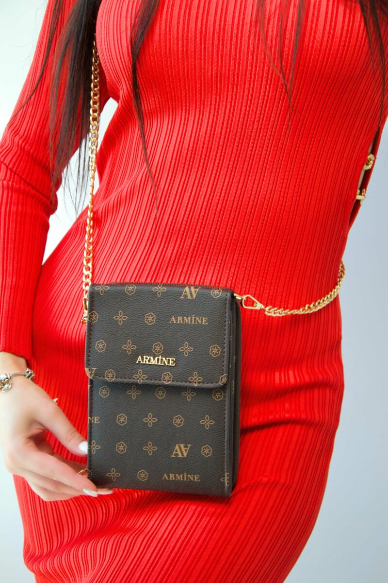 Originele Armine mini – damestas Bruin mini damestas bruin