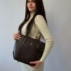 Originele Aron Atelier damestas Veronika Brown handtas bruin