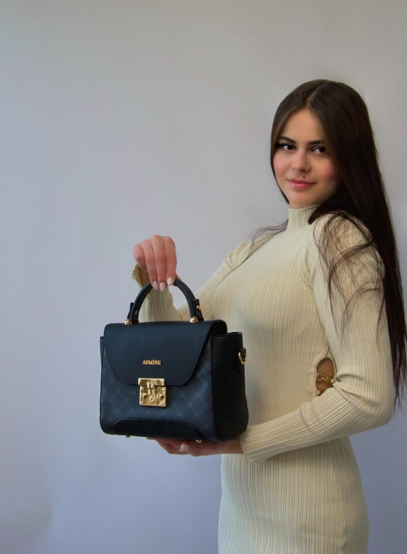 Originele Armine damestas – handtas donkerblauw Armine donker blauw handtas