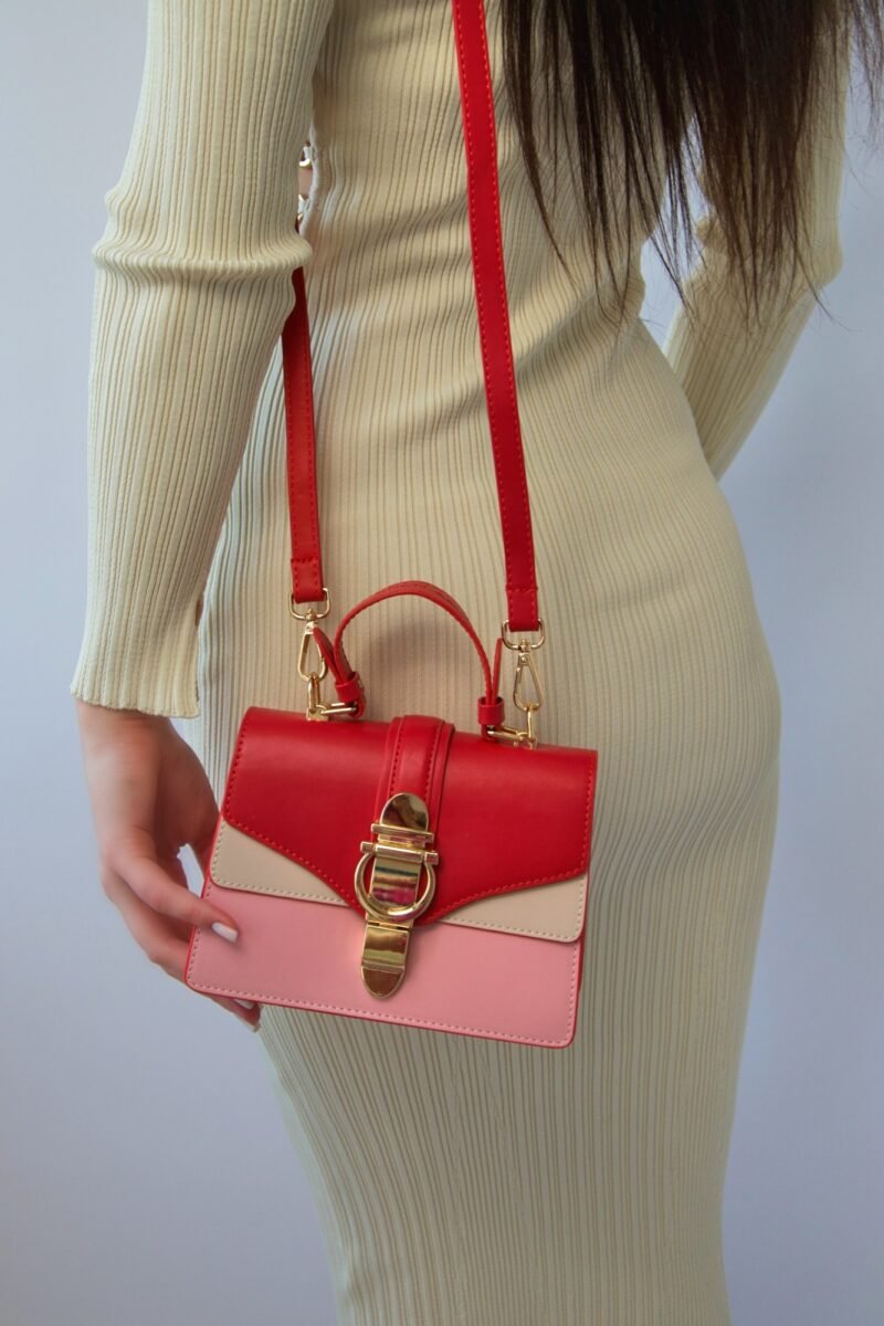 Originele Aron Atelier damestas – schoudertas Hope Rood handtas rood