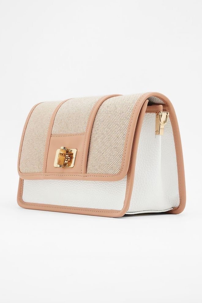 Originele Aron Atelier damestas – schoudertas Sienna Powder Aron tas handtas