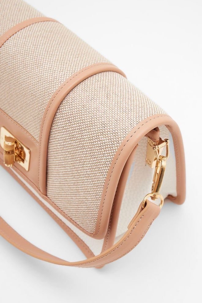 Originele Aron Atelier damestas – schoudertas Sienna Powder Aron damestas