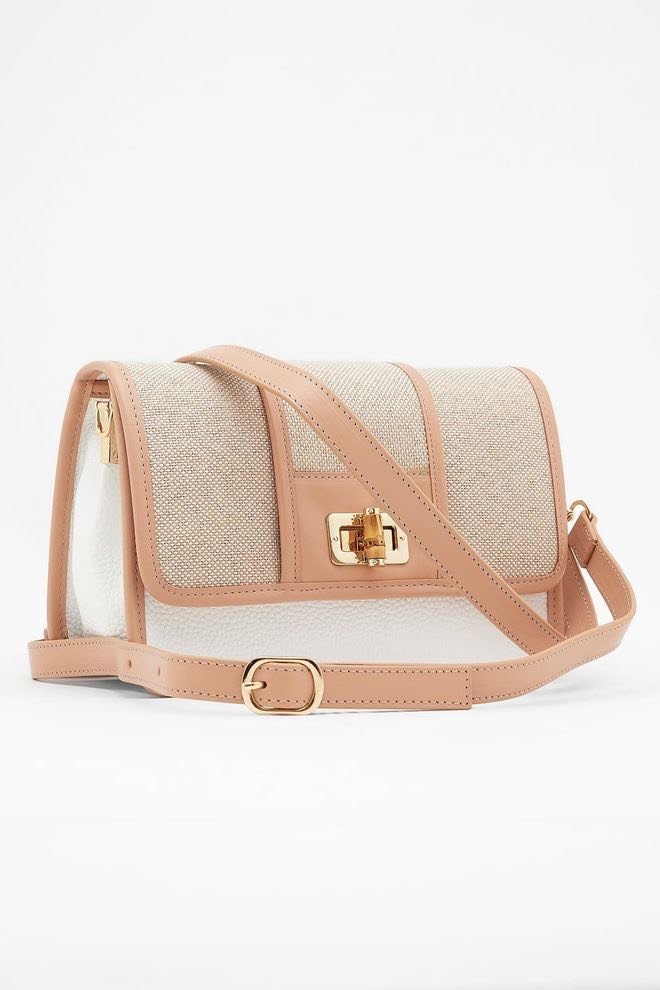 Originele Aron Atelier damestas – schoudertas Sienna Powder Damestas Handtas