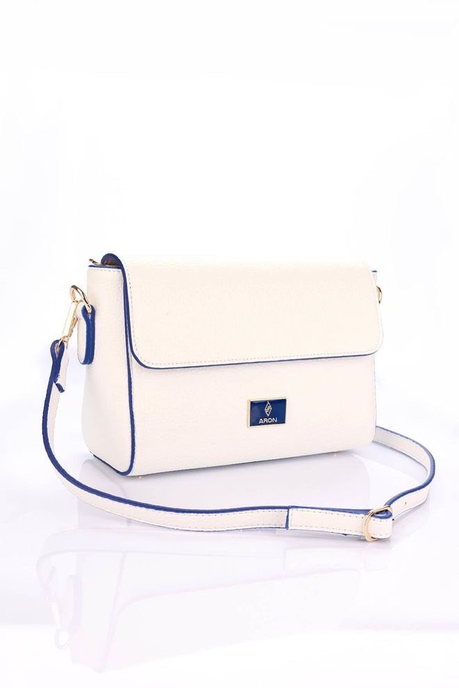 Originele Aron Atelier damestas – schoudertas Pamela Witte witte tas