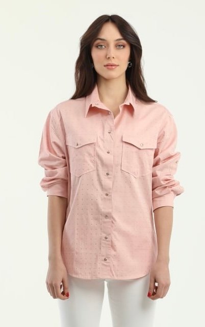Roze blouse dishe