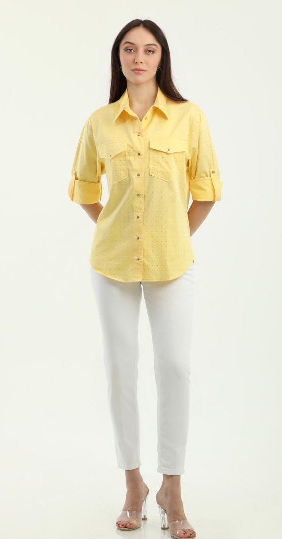 Geel blouse Dishe Geel blouse Dishe