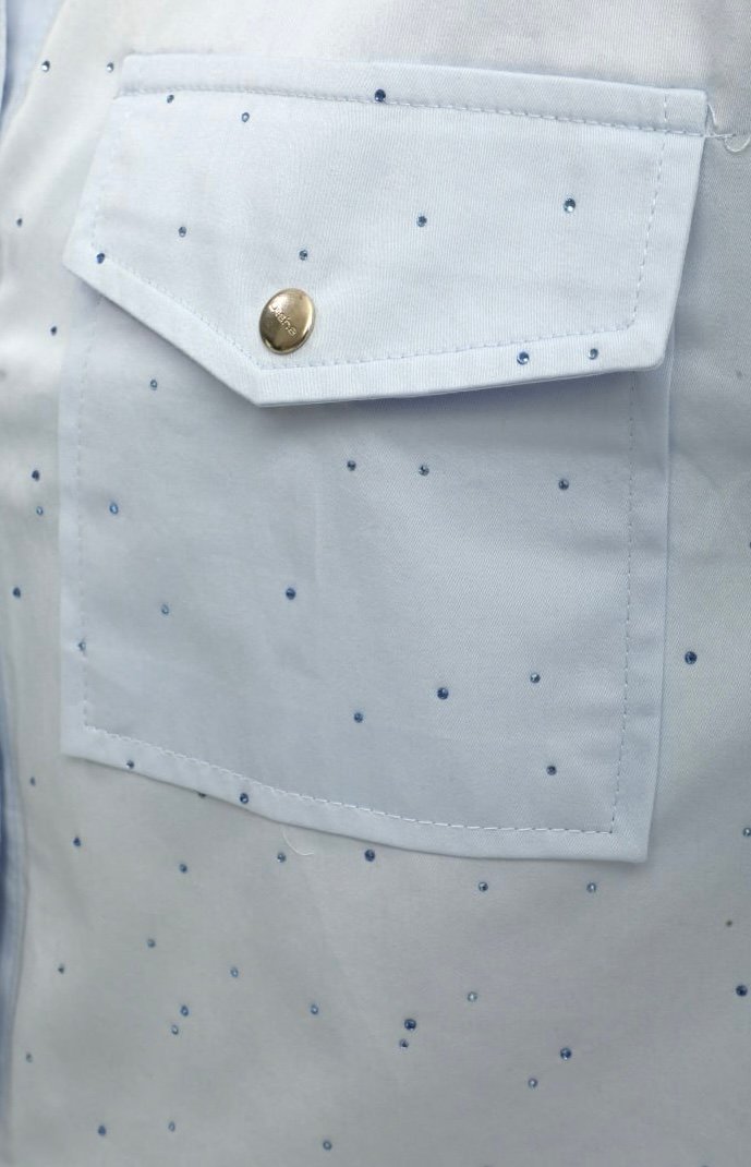 Blauw blouse Blauw blouse