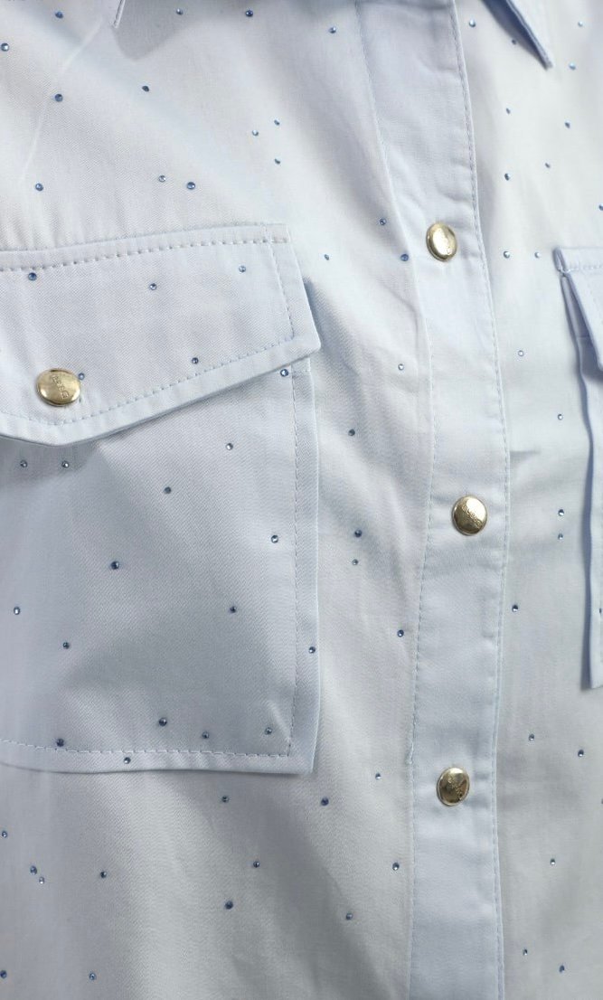 Blauw blouse Blauw blouse